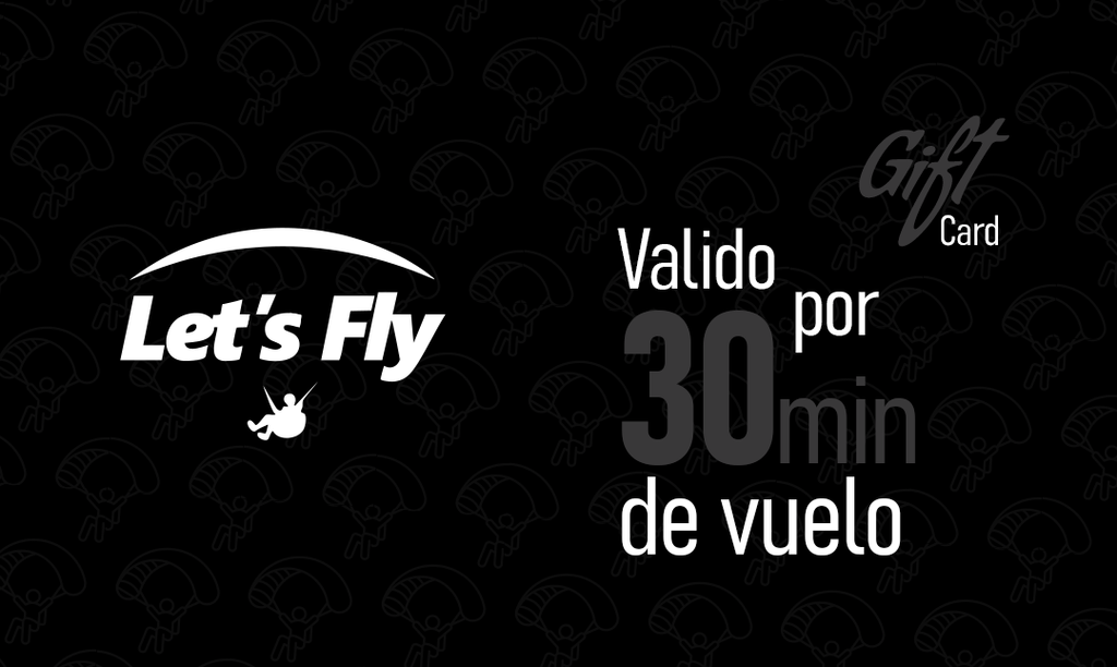 Tarjeta de Regalo Vuelo en Parapente