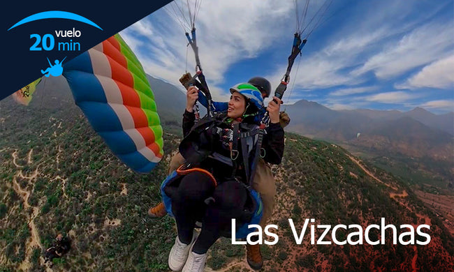 Vuelo Parapente Vizcachas 20 Min Hover Image
