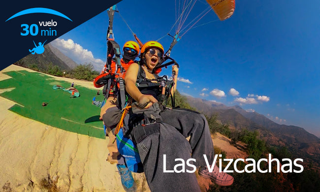 Vuelo Parapente Vizcachas 30 Min Hover Image